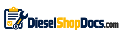 DieselShopDocs.com logo for diesel shop business document generator